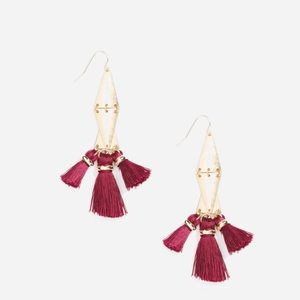Fringe Drop Earrings